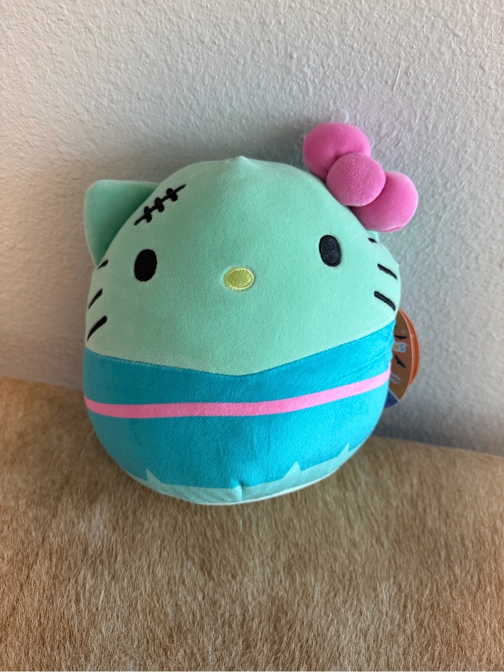 LIMITED EDITION-Squishmallows 8” Hello Kitty Frankenstein-BNWT